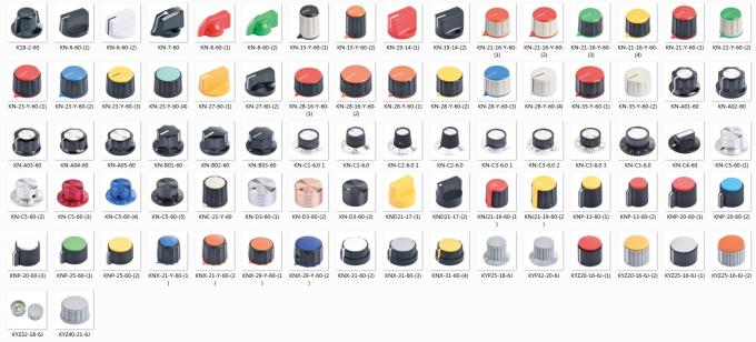 Amplificador de audio botón de tono oro plata botón de marshall de aluminio 6