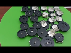 Potenciómetro de rueda de marcado de 1K Ohm para control de interruptor de volumen de audio estéreo 16x6mm