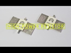 RIG Microstrip Resistores de película gruesa de alta potencia Resistores de brida de RF