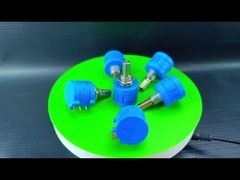 3590S Potenciómetro giratorio de cuerda giratoria de múltiples vueltas 10 Vuelta 100Ω-100KΩ