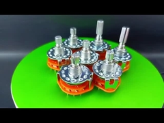 2pcs RS25 Selector rotativo interruptor 1 Polo 11 Posición 500V AC 1 MIN