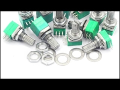 RK097NS Interruptor de potencialidad rotativo de eje F único B10K B20K B50K B100K