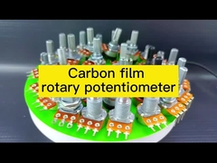 Potenciómetro rotatorio de ángulo recto cónico WH148 Potenciómetro lineal B500K