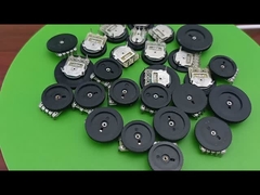 Potenciómetro de rueda de marcado de 1K Ohm para control de interruptor de volumen de audio estéreo 16x6mm