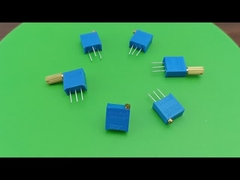 3296w 10k ohm vidrio de vidrio de 0,5 vatios cortador giratorio de múltiples giros potencialómetros resistores variables