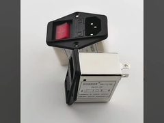 DBI5-S Filtro EMI con doble fusible y interruptor Filtro de alimentación de toma de corriente IEC