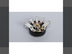 RV12, RV16 potencialómetro rotativo de película de carbono con engranaje de interrupción