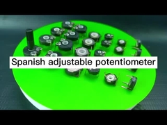 Resistencia ajustable del potenciómetro español