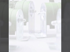 RX20 Resistor de heridas de tubería de cerámica ajustable de alta potencia