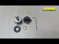 534 10k 100K ohm de precisión de múltiples giros de potenciales de cuerda giratoria de múltiples giros