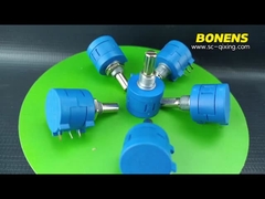 Los huesos wxd3590 10 Vueltas 5k 10k 20k 50k 100K Potenciómetro de retorno de primavera