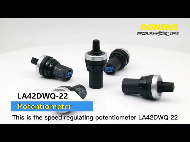 BONENS LA42DWQ-22 4.7K Ohm Knob Switch Rotativo Potenciómetro Potencial Invertidor Conversor Resistencia Variable Velocidad de accionamiento Poten