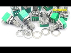 RK097N 15mm Manilla 3 5 6 Pin Potenciómetro sellado de eje de audio para ajuste del amplificador de audio
