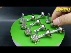 Potenciómetro giratorio con interruptor de atenuación RV17 de 10K 20K 50K 100k