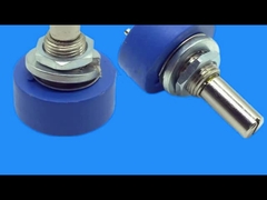 Potenciómetro rotatorio de precisión de plástico conductor de un solo giro 357
