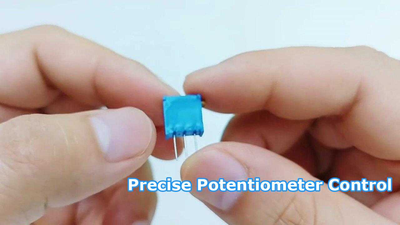 Potenciómetro Recortador Multivuelta BONENS 3296W con Rango de 10Ω~5MΩ, Tecnología Cermet, Tolerancia ±10%